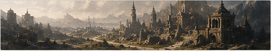 Panoramic landscape of Erindal