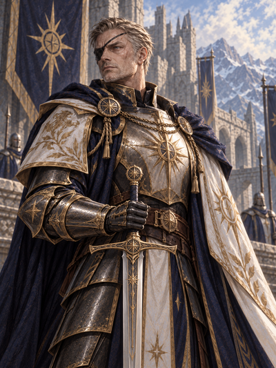Commander-in-Chief Alaric Vaelstrom